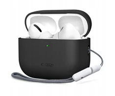 Tech-Protect Silikoninis dėklas for AirPods Pro 3 - Juodas