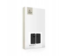 Tech-Protect Smart Wallet Dėklas skirtas Samsung Galaxy S25 Plus – Matte juodos spalvos