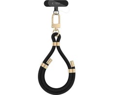 Tech-Protect C4S ROPE WRIST STRAP juodos spalvos ir aukso spalvos