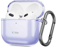 Dėklas Tech-Protect FlexAir Apple AirPods 4 – violetinės spalvos