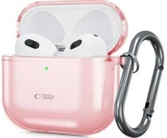 Dėklas Tech-Protect FlexAir Apple AirPods 4 – rožinės spalvos