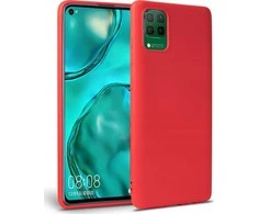 DĖKLAS CASE TECH-PROTECT ICON HUAWEI P40 LITE Raudonas