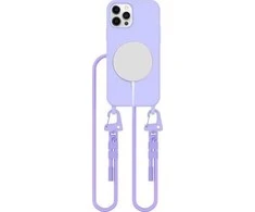 TECH-PROTECT MAGNECKLACE MagSafe Apple iPhone 12 / 12 Pro dėklas telefonui levandų spalvos