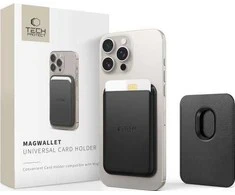 Tech-Protect MagWallet Magsafe card – dėklas telefonui juodos spalvos