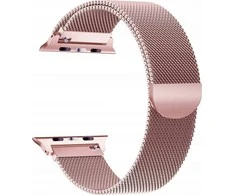 Tech Protect Išmaniojo laikrodžio Apple 1/2/3/4/5 metalinis dirželis, Rožinės spalvos, 38/40mm