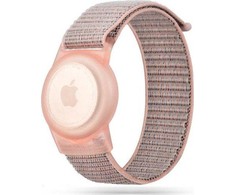 Apyrankė Apple AirTag Tech-Protect Nylon For Kids rožinės spalvos