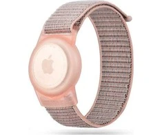 Apyrankė Apple AirTag Tech-Protect Nylon For Kids rožinės spalvos