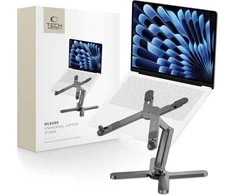 Tech-Protect ULS200 stovas, universalus nešiojamiems kompiuteriams iki 16″ – pilkos spalvos