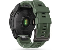 Išmaniojo laikrodžio Garmin Fenix 5/6/6Pro/7 dirželis, 22mm, Žalios spalvos
