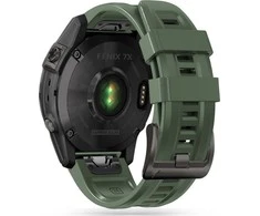 Išmaniojo laikrodžio Garmin Fenix 5/6/6Pro/7 dirželis, 22mm, Žalios spalvos