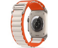 Išmaniojo laikrodžio Apple 4/5/6/7/8/SE/ULTRA dirželis, Oranžinės spalvos, 42/44/45/49mm