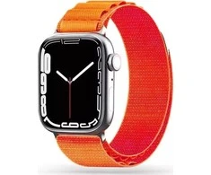 Išmaniojo laikrodžio Apple 4/5/6/7/8/ULTRA/SE dirželis, Oranžinės spalvos, 42/44/45/49mm