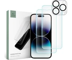Tech-Protect Supreme Set Apple iPhone 14 Pro Max 2x Apsauginis stiklas Ekranas / Apsauginis stiklas Camera