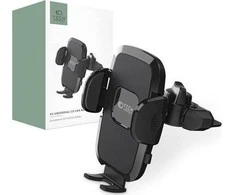 Tech-Protect V3 automobilinis telefono laikiklis su CD drive – juodos spalvos