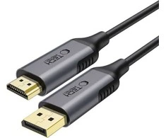 Tech-Protect UltraBoost DisplayPort / HDMI 2.0 Cable 4K 60Hz 2m - Juodas