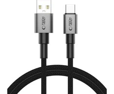 TECH-PROTECT ULTRABOOST DNA TYPE-C CABLE 15W/3A 100CM IRON Pilkas