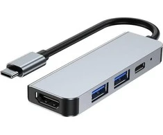 Šakotuvas Stotis / replikatorius Tech-Protect USB-C (THP810GRY)