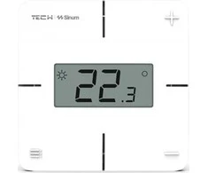 TCH Laidinis kambario valdiklis sinusinis baltas R-S1 Tech Controllers