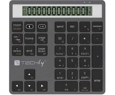 Techly Belaidė skaičių klaviatūra su kalkulatorem BT/RF USB