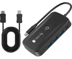 AV signalo perdavimo sistema Techly belaidis vaizdo siųstuvas USB-C į HDMI 1080p iki 30 m