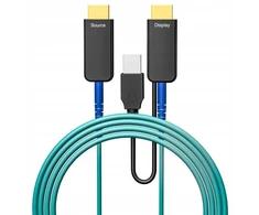 Techly HDMI 2.1 8K60Hz 50m aktyvus optinis kabelis 48Gbps Pure Fiber (TLY_623813)