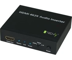 Techly Techniškai HDMI/DVI 4K2K garso įdėklas