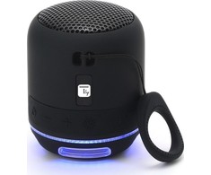 TECHLY Wireless Nešiojama kolonėlė with Speakerphone and LED Lights Juodas