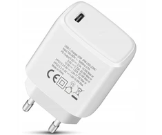 Techly Įkroviklis jungiama į tinklą GaN USB-C 20W PD3.0 PPS balta