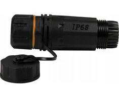 Techly IWP-MD C6A-IPGLT Lyties keitiklis / RJ45 kabeliai juodi