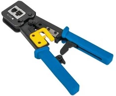 Techly Modulinių praėjimo kištukų RJ45/RJ12/RJ1 užspaudimo įrankis