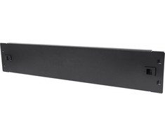 Techly 2U 19'' įspaudžiamas dangtelis Juodas (I-CASE BLANK-2-SCLTY)