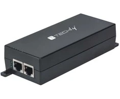 Techly „PoE+“ gigabito maitinimo šaltinis, 1x RJ45 30W 802.3af/at