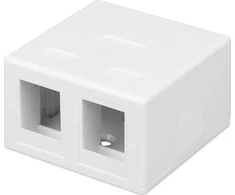 „Techly 366310“ laikiklis, skirtas 2 „Keystone“ RJ45 arba RJ11/12 moduliams