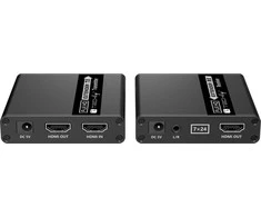 TECHLY HDMI Extender 1080p Real Time Cat6/6a/7 iki 70m EDID IR