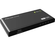 Techly 104844 HDMI 2.0 skirstytuvas 1x4 4K 60Hz HDR EDID