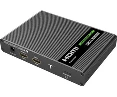 TECHLY HDMI KVM ilgintuvas per tinklo kabelį 4K 60Hz 70 m
