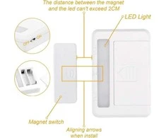 Techly Techly LED lempa 0.5W, skirta Locker Locker Magnetinis perjungiklis 2x