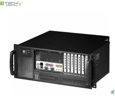 TECHLY 307377 19 4U pramoninė ant stovo montuojama važiuoklė ATX juodas