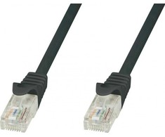 Techly Techly Patch laidas Cat5e UTP 0,25m juoda