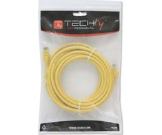 Techly Techly Patch laidas Cat5e UTP 0,5m geltonas CCA