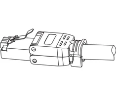 Techly 105889 Modulinis kištukas RJ45 Cat6 1G be įrankių, STP