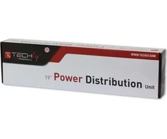 TECHLY Rack 19 colių PDU 8 išėjimai su jungikliu ir su C20 kištuku 3m