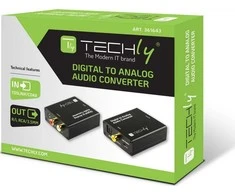 TECHLY skaitmeninio į analoginį garso keitiklis