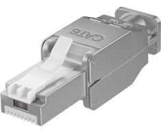 Techly 105889 Modulinis kištukas RJ45 Cat6 1G be įrankių, STP
