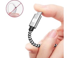 USB kabelis Techly USB-C - USB-C 2 m juodas-pilkas (ICOC MU2CC9-020-AL)