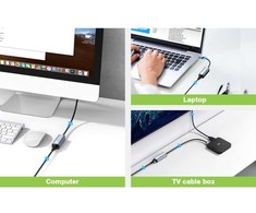 Karta jungiama į tinklą Techly Karta jungiama į tinklą/adapter USB-A 3.0 na RJ45 Gigabit