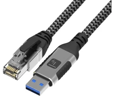 Techly USB-A į Gigabit Ethernet RJ45 tinklo kabelis 3m
