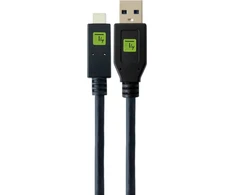 „Techly“ USB kabelis USB-A - USB-C 0,5 m, juodas (ICOC MUSB31-CMAM05T)