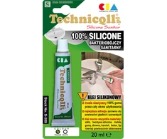 Technicqll Bespalvis sanitarinis silikonas 70ml S-587