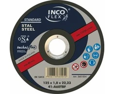 Inco Flex METALO ŠLIFAVIMO DISKAS INCOFLEX 125*6,5
